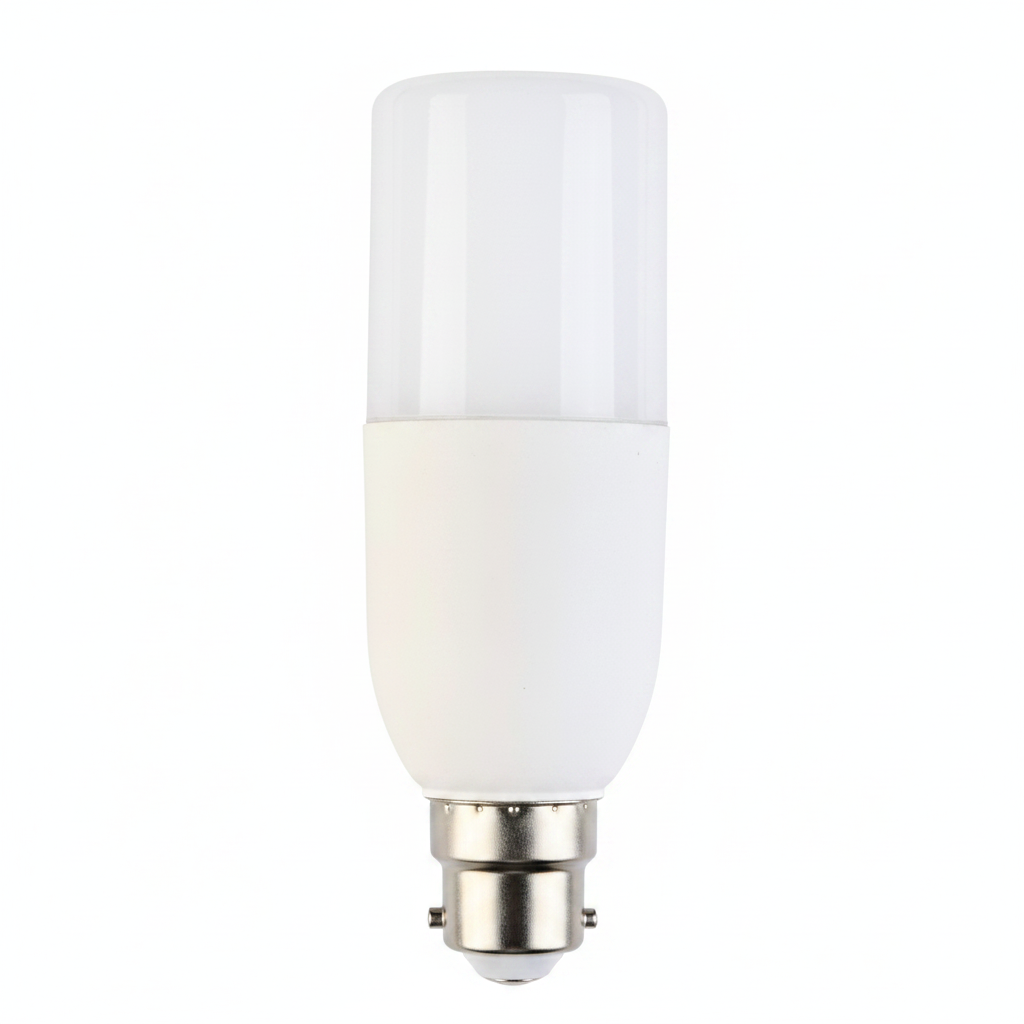 STICK BULB 9W B22 COOL WHITE (6 PACK)