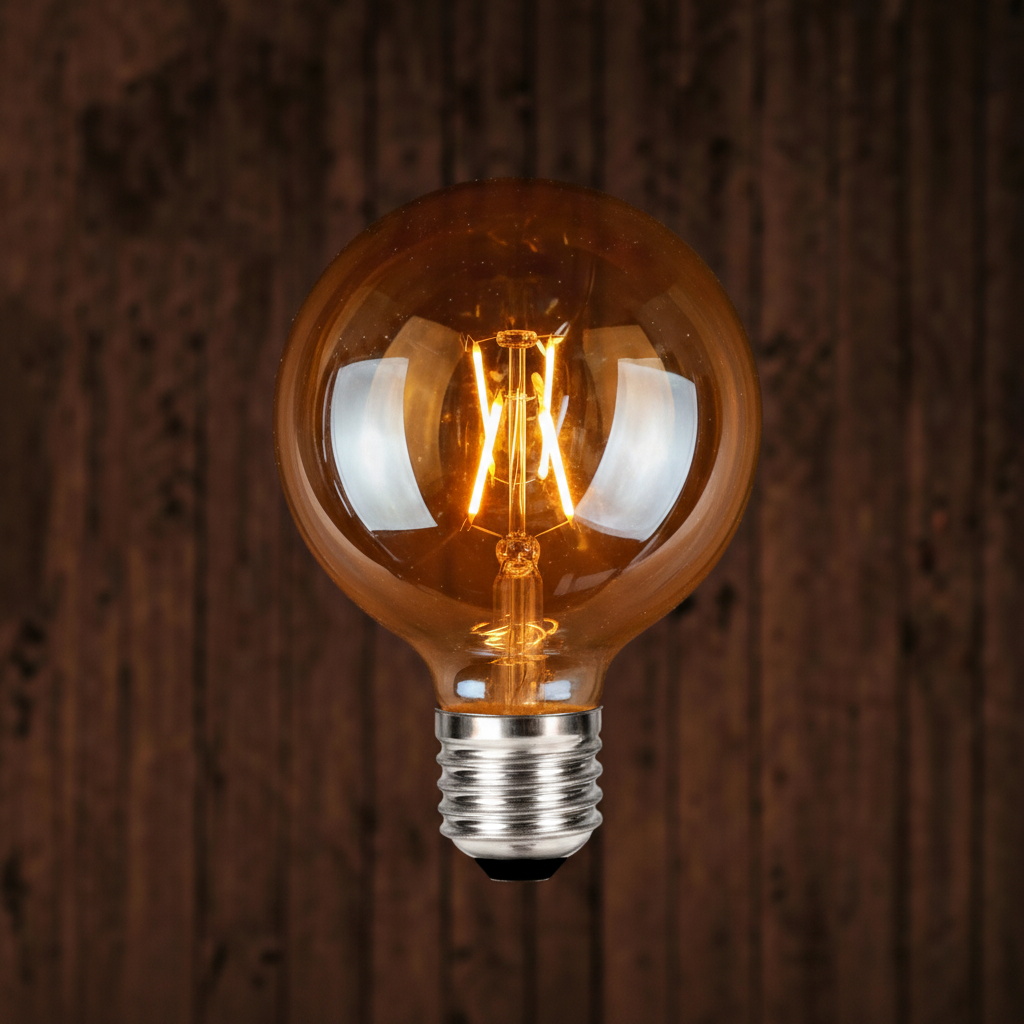FILAMENT BULB G95 4W E27 WARM WHITE