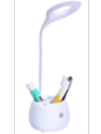 TABLE LAMP WHITE RECHAGING 7202