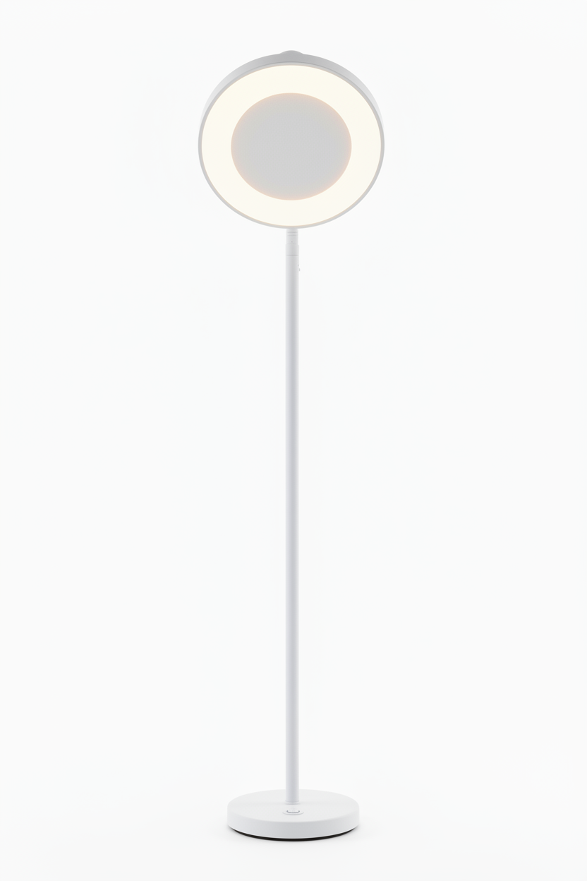 TABLE LIGHT WHITE RECHARGEABLE 7228