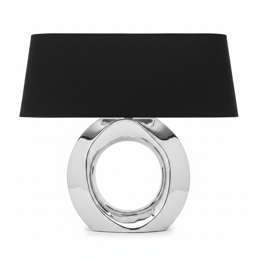 TABLE LAMP 7214 SILVER
