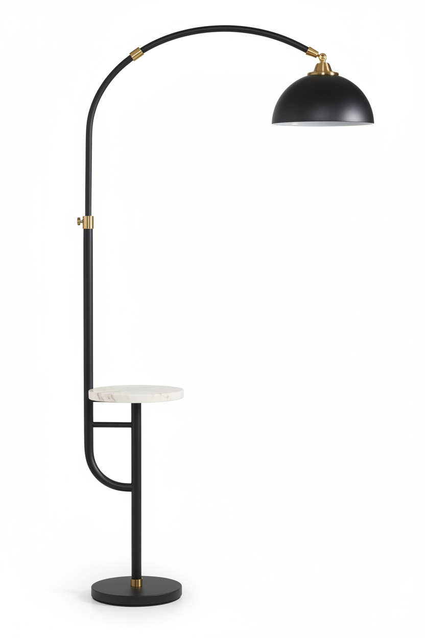 TABLE LAMP HL7402 BLACK