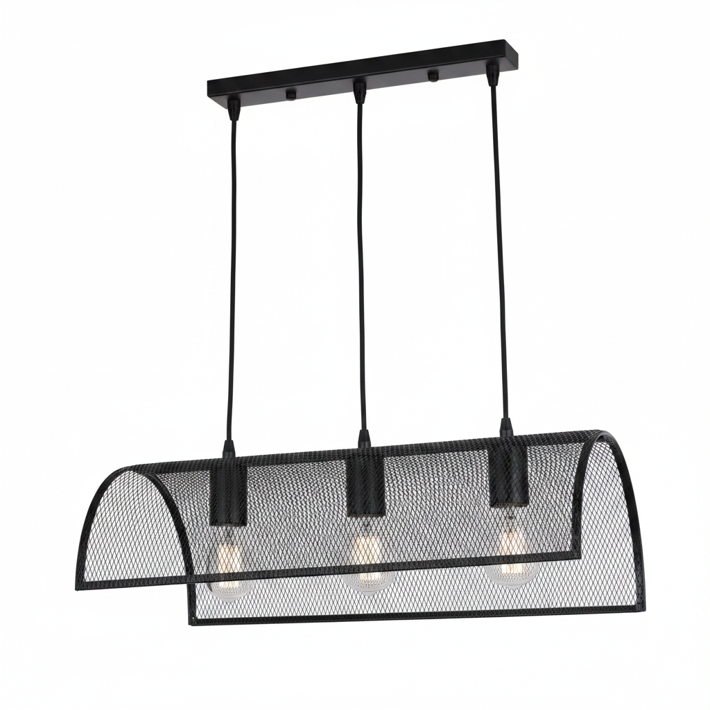 DINING LAMP DL6115/3 BLACK