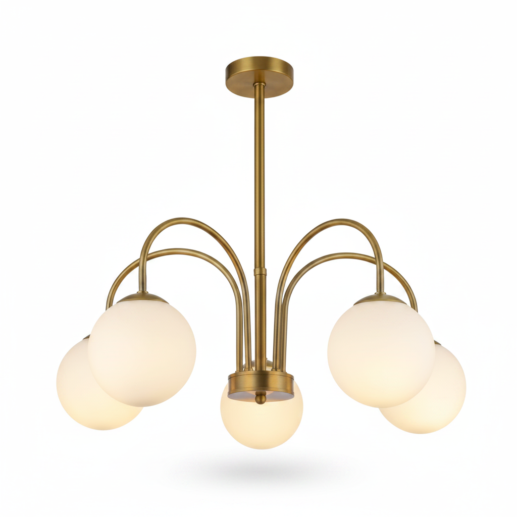 DINING LAMP DL6126/5 GOLD