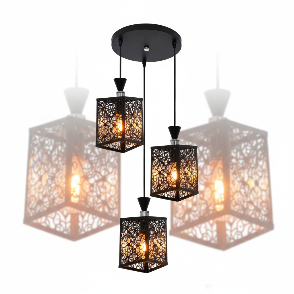 DINING LAMP DL6162/3 BLACK
