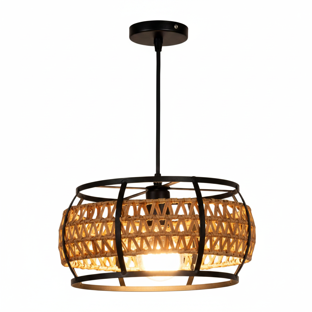 DINING LAMP D6201 BLACK