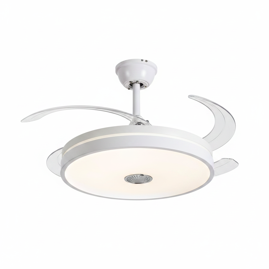 FAN LIGHT FL2011 WHITE BTH
