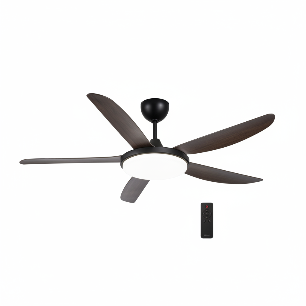 FAN LIGHT FL2301 WOOD (56 inch)
