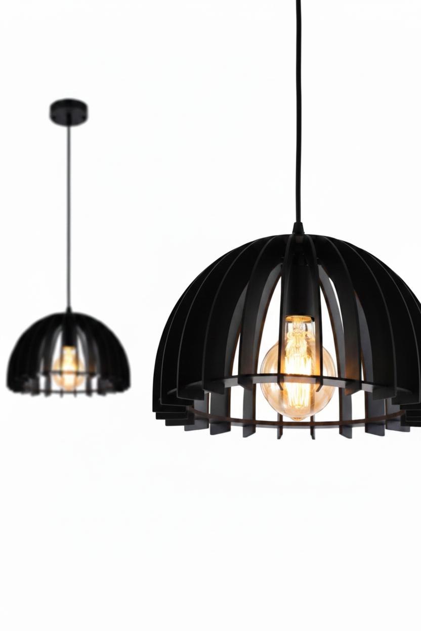 DINING LAMP D6306 BLACK