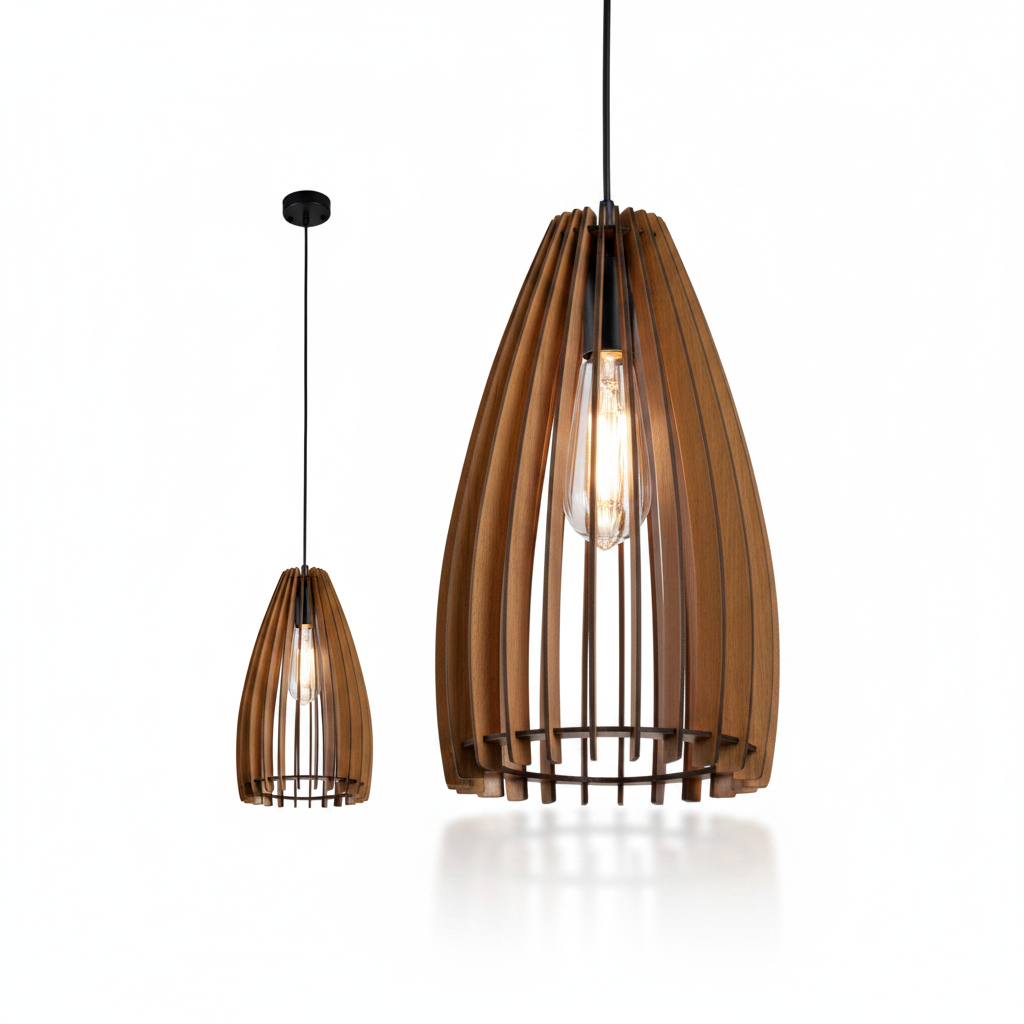 DINING LAMP D6309 WOOD