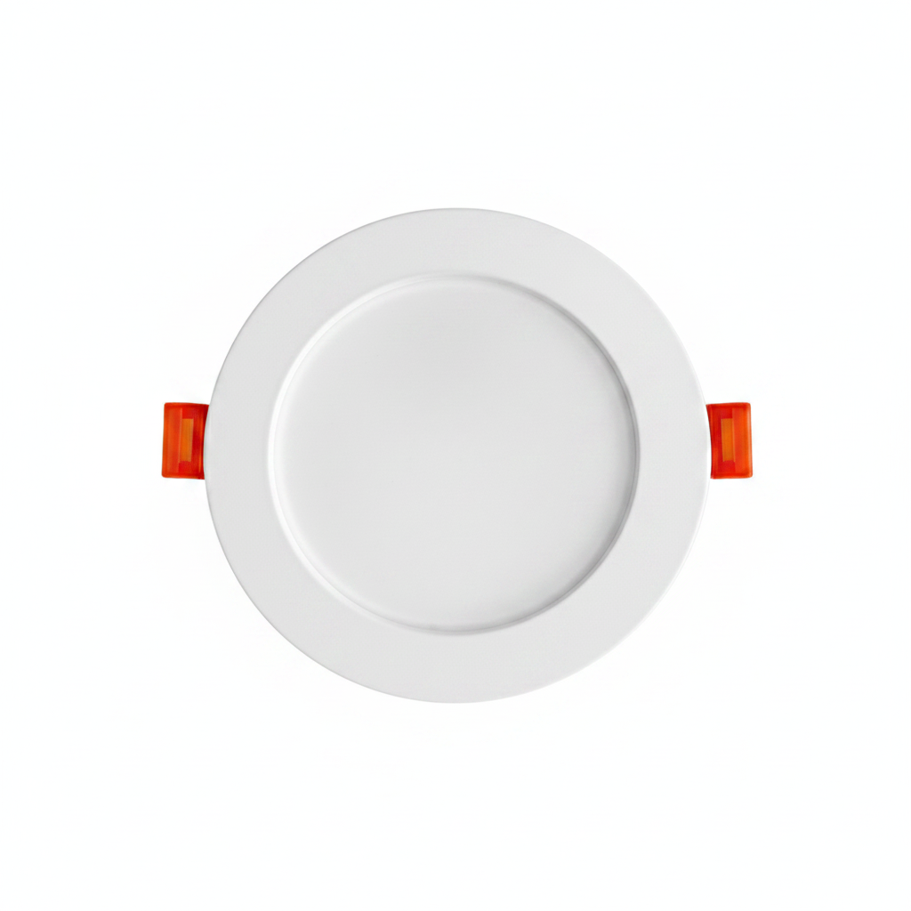 CONCEALED PANEL LIGHT 6W ROUND WARM WHITE IP20 DIA 100MM 3000K