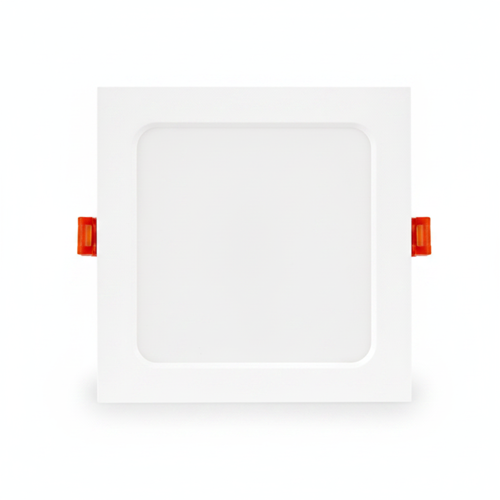 CONCEALED PANEL LIGHT 9W SQUARE COOL WHITE IP20 120MMX120MM 6500K