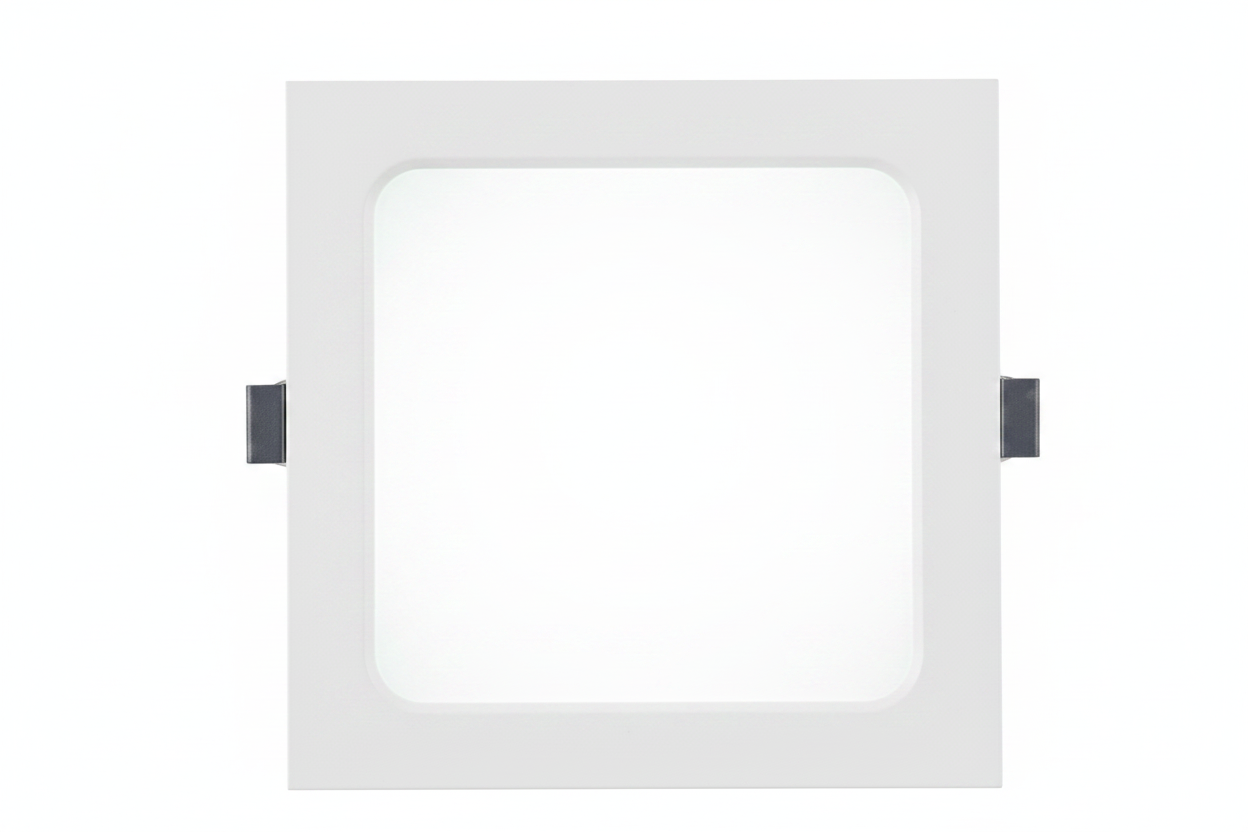 CONCEALED PANEL LIGHT 12W SQUARE COOL WHITE IP20 110MM-120MM 6500K