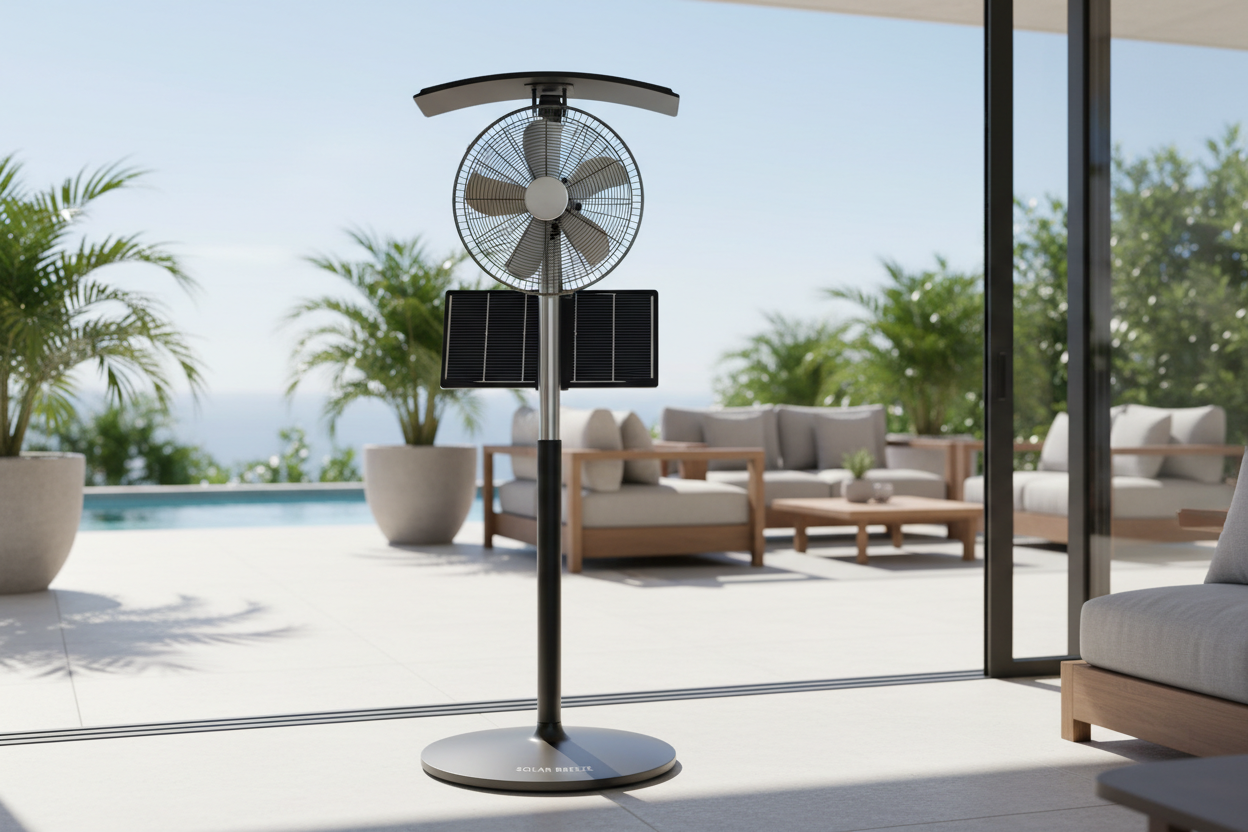 Standing Solar Fan Collection