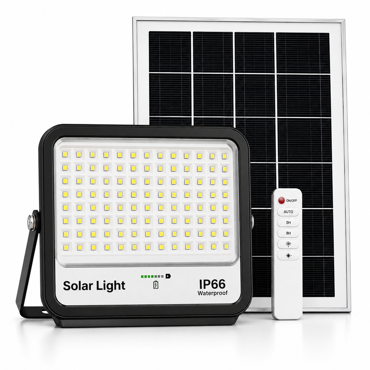 Hello Today Solar Flood Light 300W 500W – Outdoor Solar Security Floodlight | E6 Model G (8000mAh / 20000mAh)