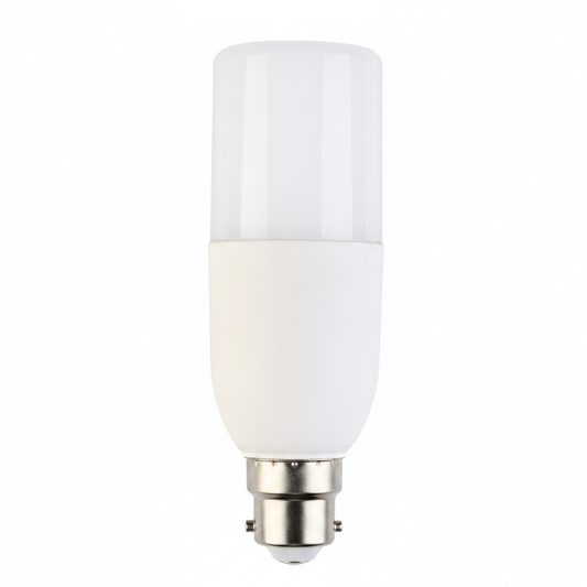 STICK BULB 9W B22 COOL WHITE (6 PACK)