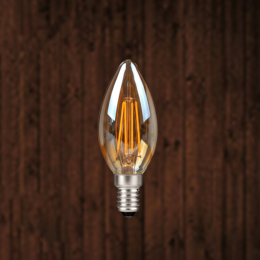 FILAMENT BULB C35 3W E14 WARM WHITE