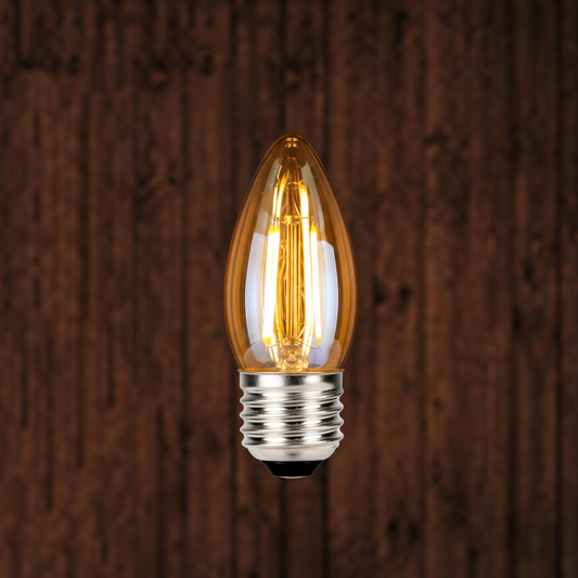 FILAMENT BULB C35 3W E27 WARM WHITE