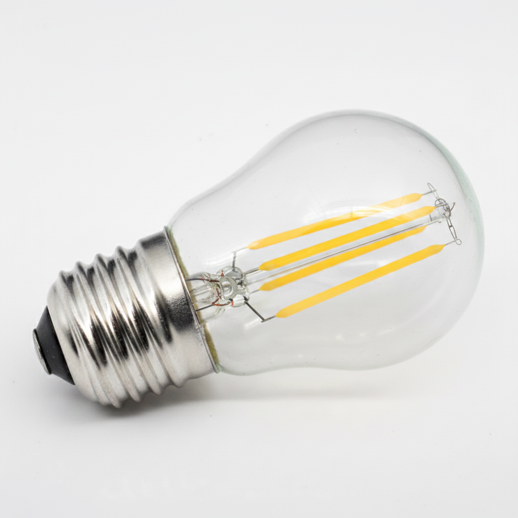 FILAMENT BULB G45 4W E27 COOL WHITE