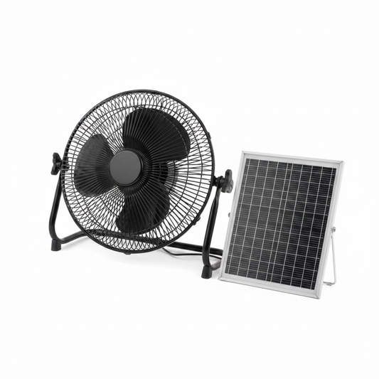 Solar Fan 8000mAh – Portable Solar Powered Rechargeable Fan for Indoor & Outdoor Use | Y7-06