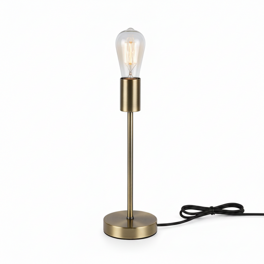 TABLE LAMP HL7101 STAINLESS STEEL
