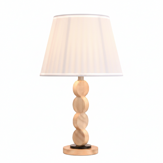 TABLE LAMP HL7108 WOOD