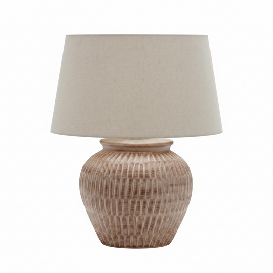 TABLE LAMP 7212 BROWN