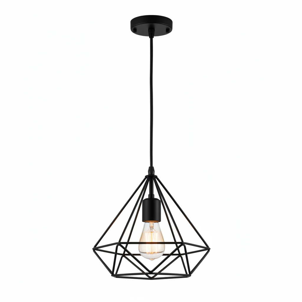 DINING LAMP 6033/1 (7921-1 BK) BLACK