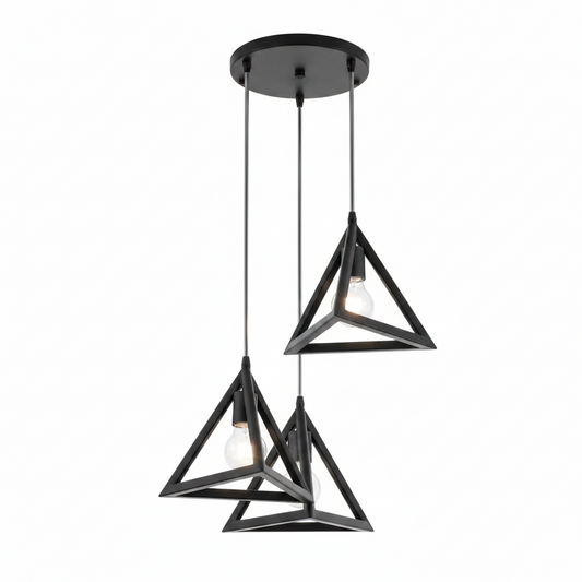 DINING LAMP 6031/3R (9131-3R BK) BLACK