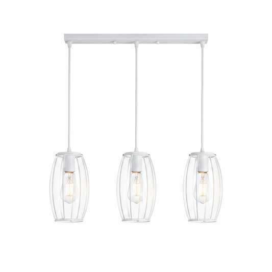 DINING LAMP 6054/3S (7769/3 WH) WHITE