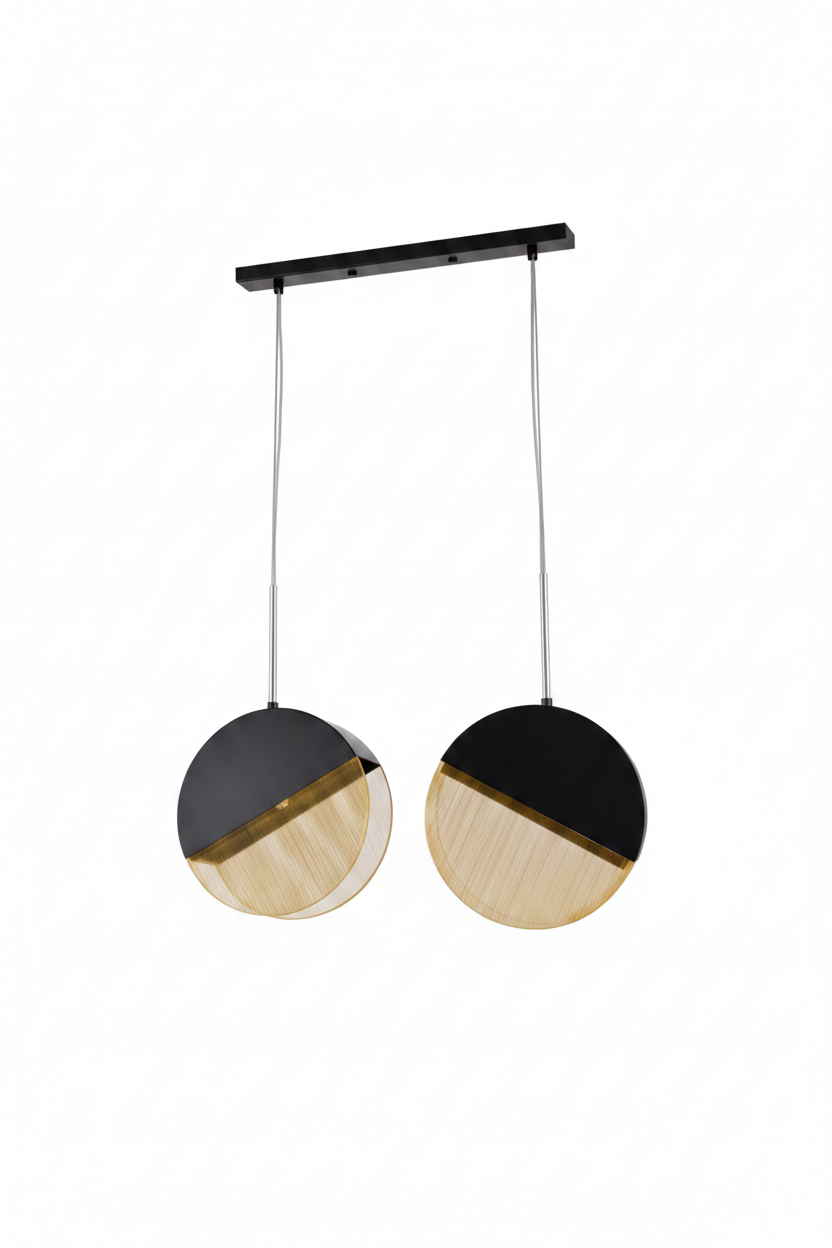 DINING LAMP 6060/2 BLACK + GOLD