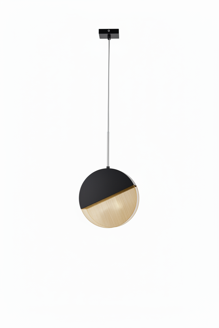 DINING LAMP 6060/1 BLACK + GOLD