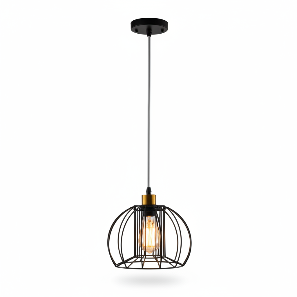 DINING LAMP D6108 BLACK