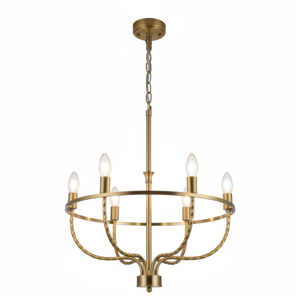 DINING LAMP DL6128/6 GOLD