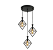 DINING LAMP DL6170/3 BLACK