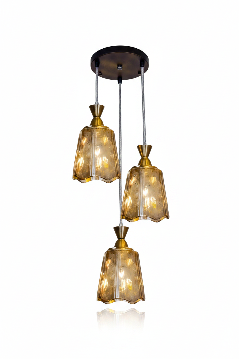 DINING LAMP DL6135/3 BLACK