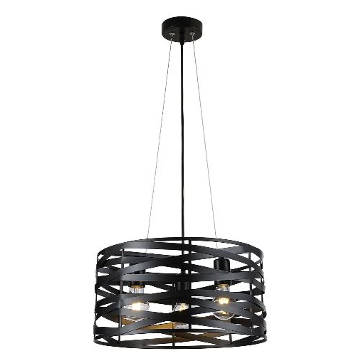 DINING LAMP DL6138/3 BLACK