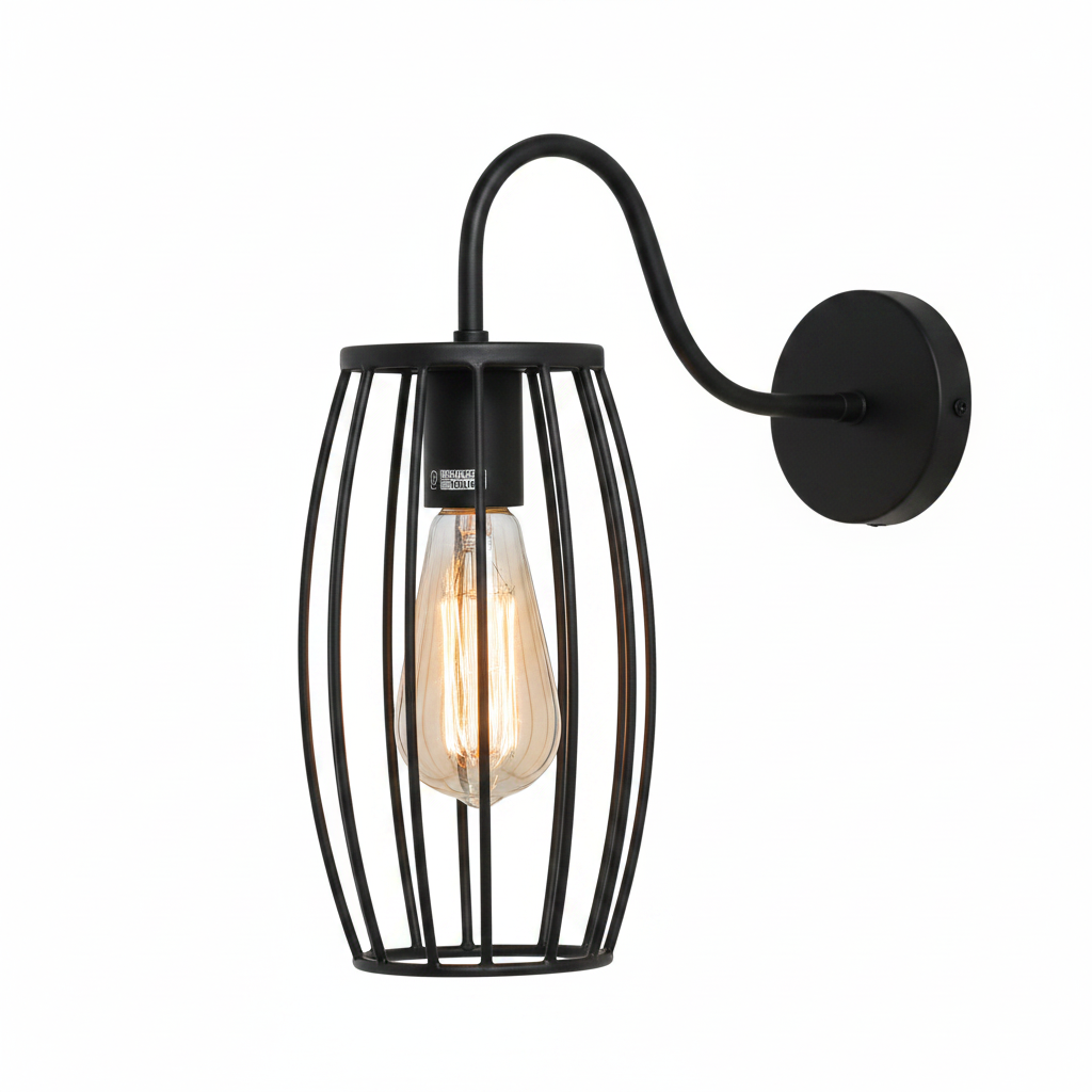 WALL LAMP DL6144 BLACK