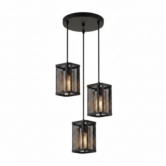 DINING LAMP DL6148/3 BLACK