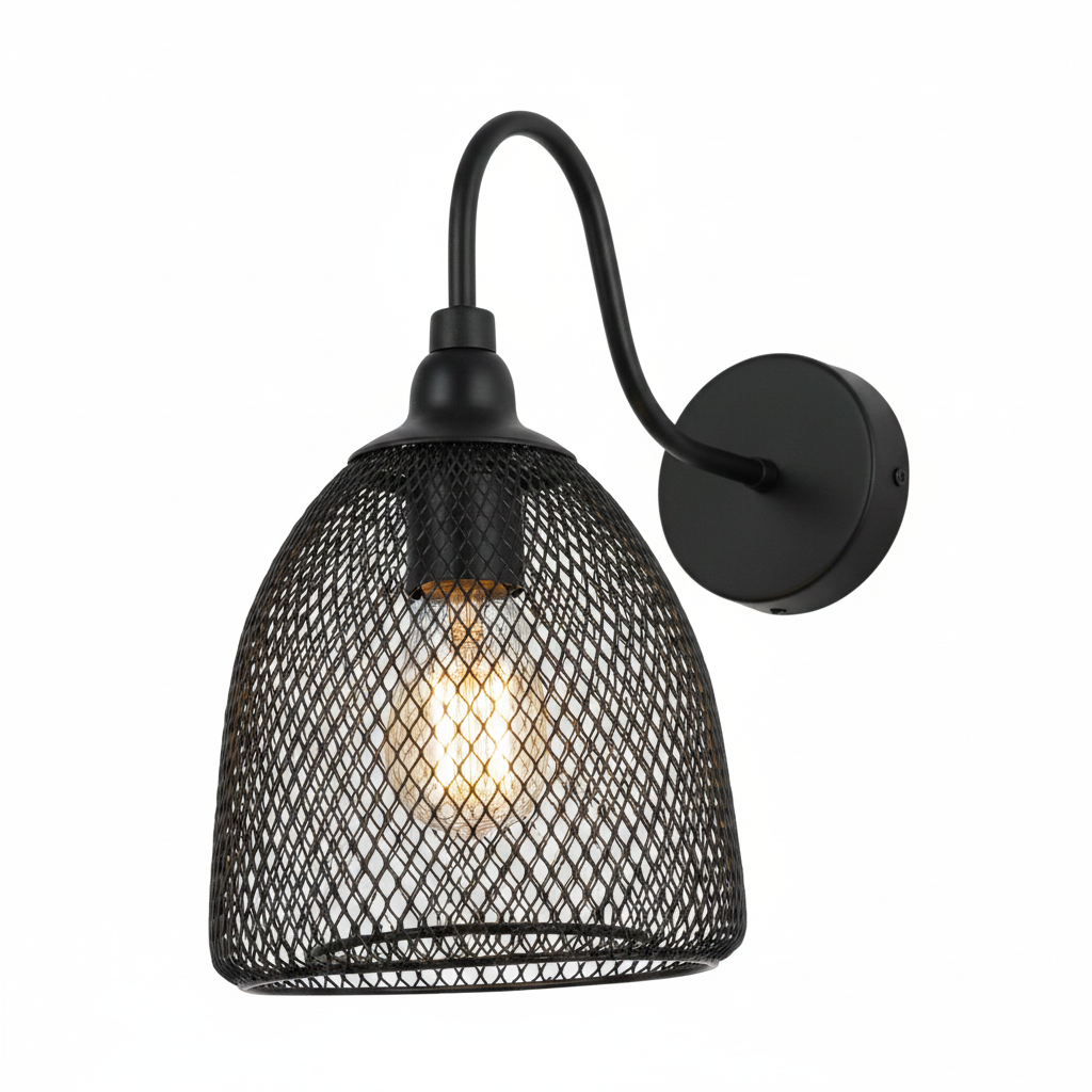 WALL LAMP DL6150/1 BLACK