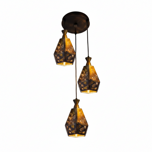 DINING LAMP DL6160/3 BLACK