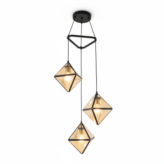 DINING LAMP DL6164/3 BLACK