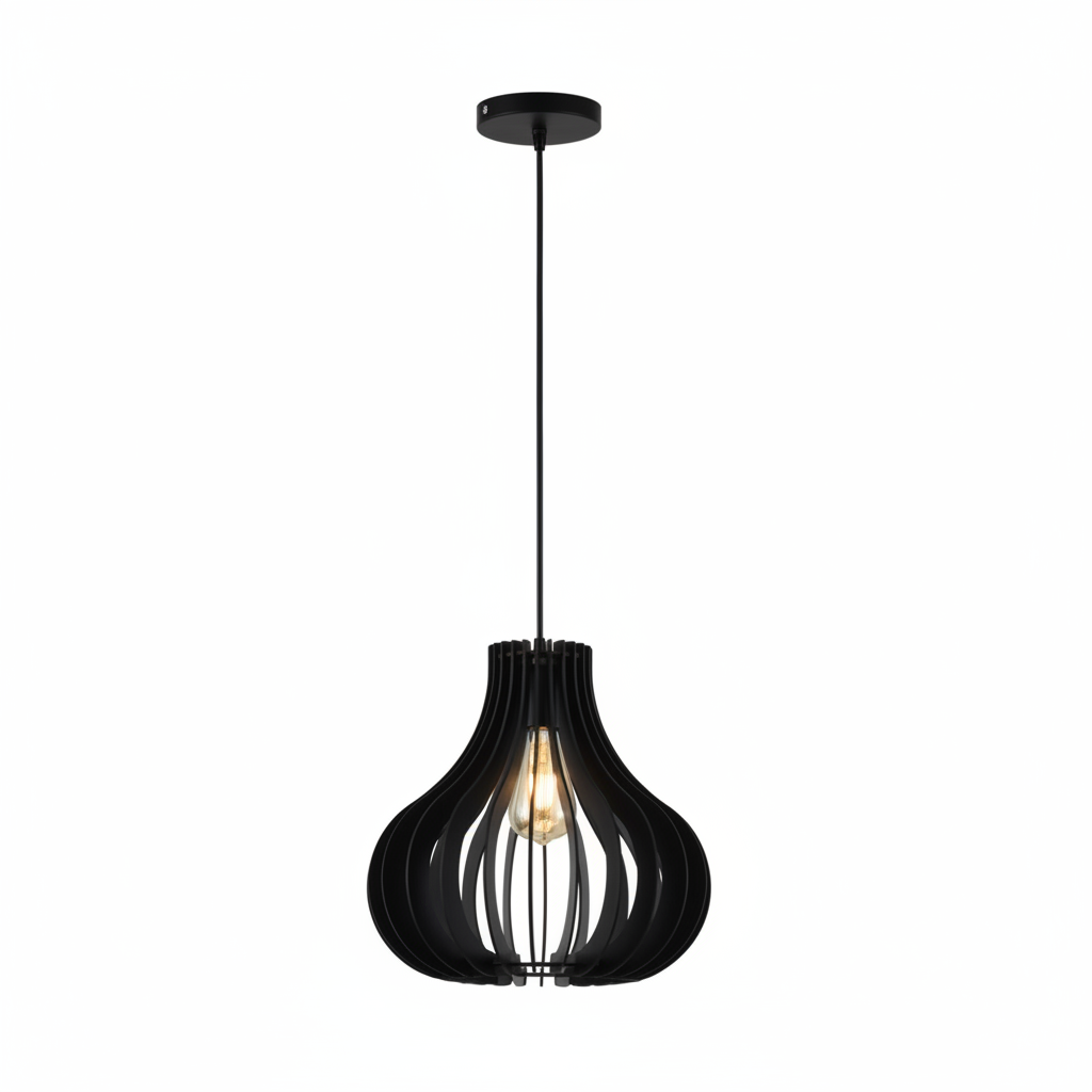 DINING  LAMP 5023 BLACK