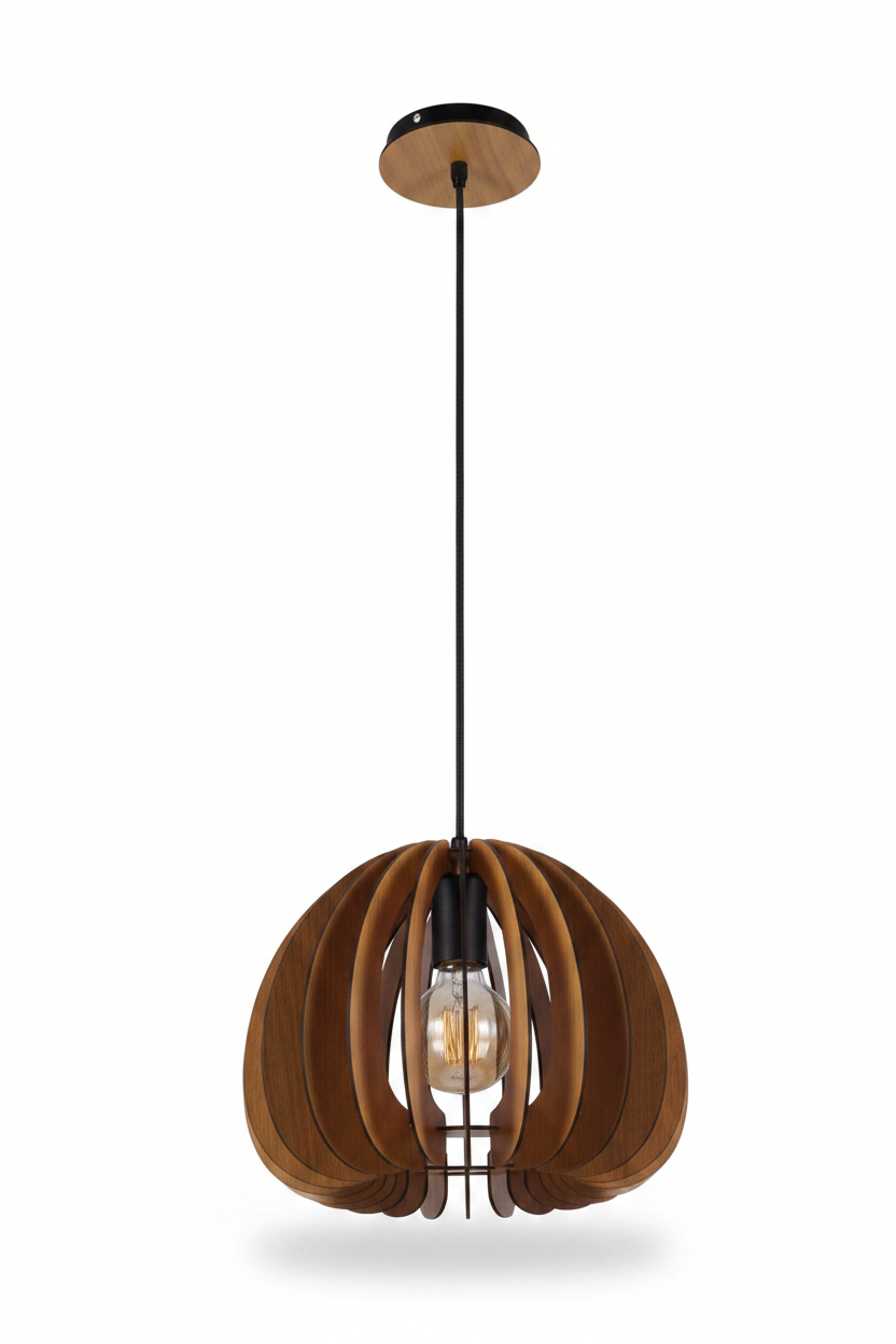 DINING LAMP 5025 WOOD