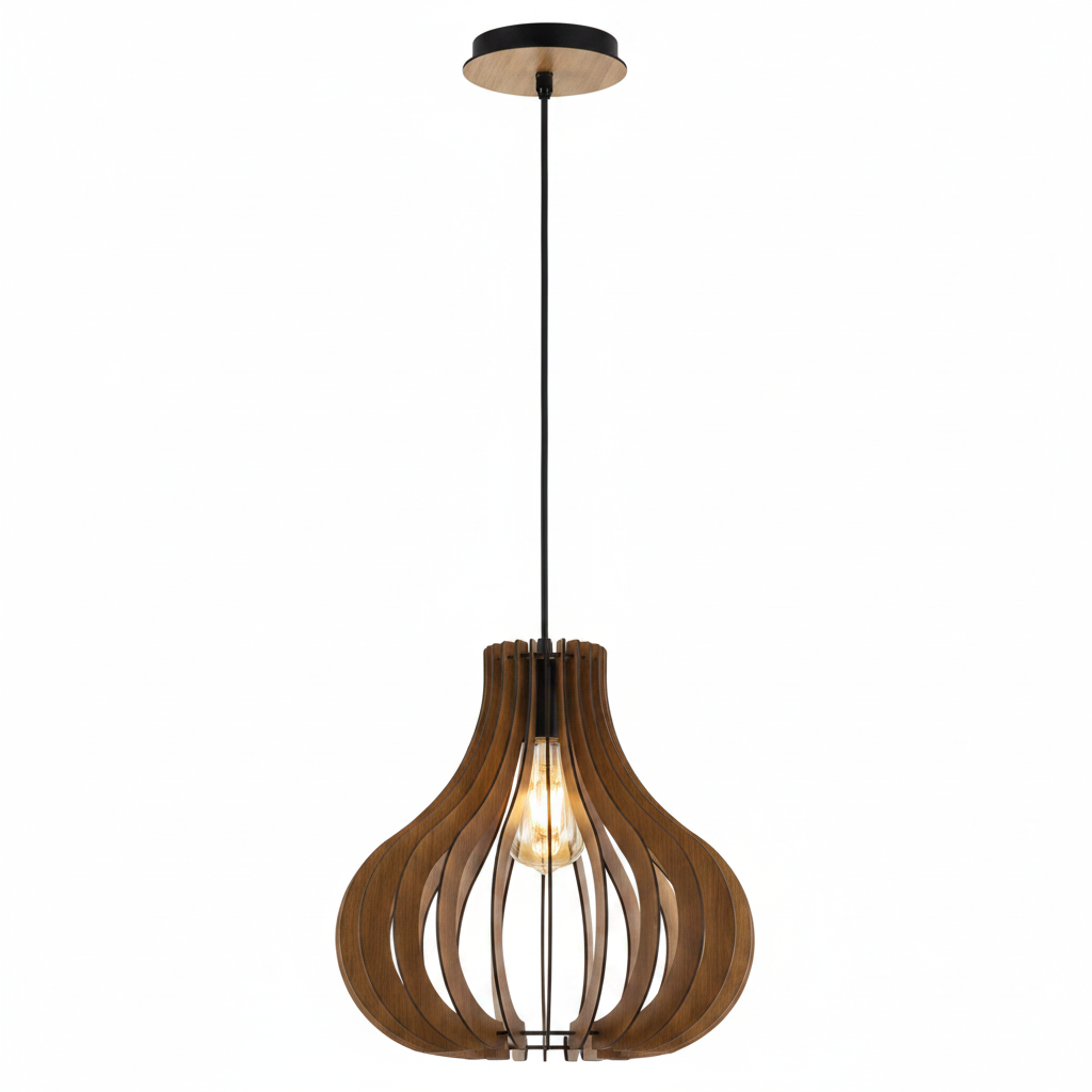 DINING LAMP 5023 WOOD