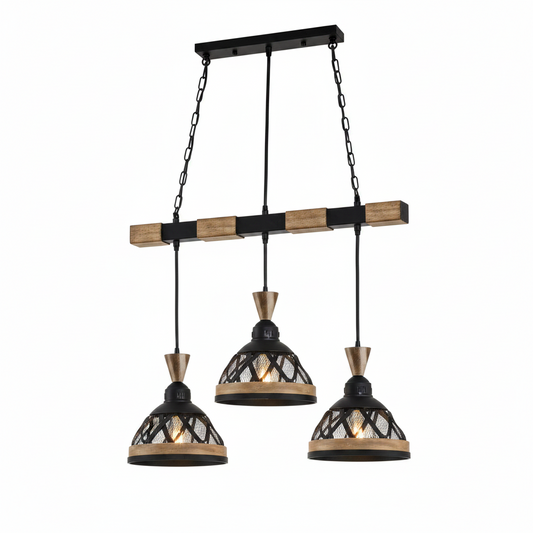 DINING LAMP DL6207/3 BLACK