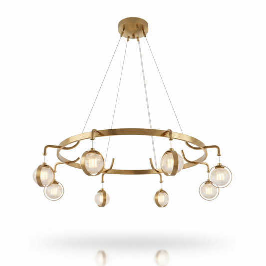 CHANDELIER 99509 8 BULB 4200 ROUND