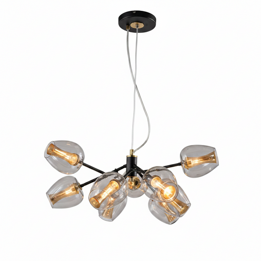 DINING LAMP MD1388-9 BLACK + GOLD