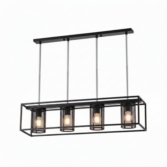 DINING LAMP 6065/4 BLACK