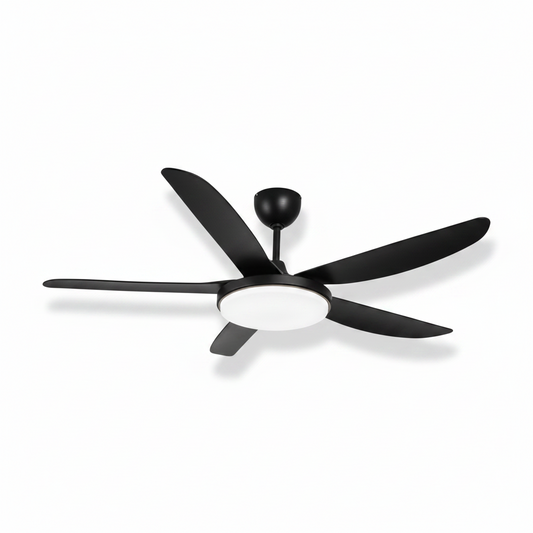 FAN LIGHT FL2301 BLACK (56 inch)